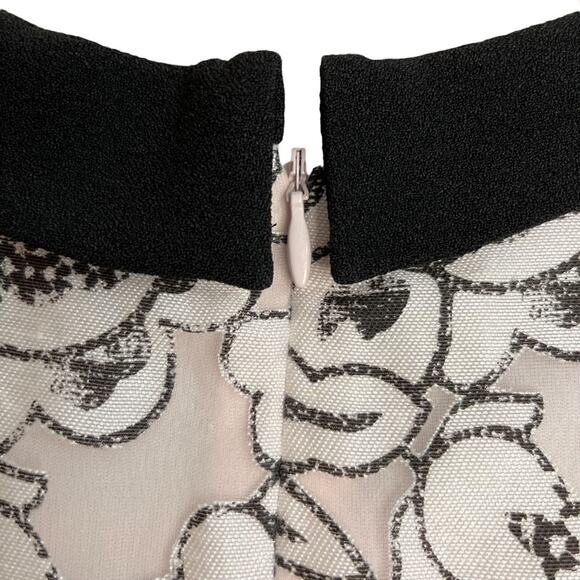 Karl Lagerfeld Light Pink Floral Sleeveless Dress - Picture 6 of 7